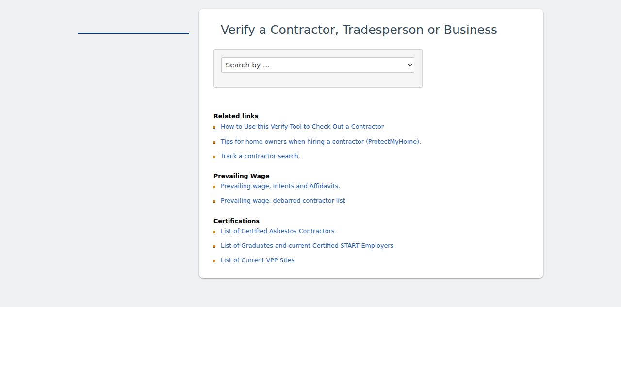 Federal Way resident lookup using Washington license verification